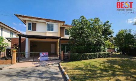 ขายบ้าน - ขาย บ้านเดี่ยว Habitia ราชพฤกษ์ ถนน 345 แปลงริม ติดสวน บรรยากาศสงบ ใกล้ รร.สารสาสน์ และ SISB