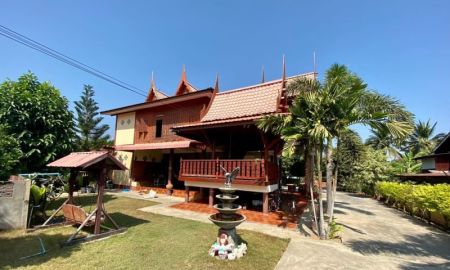 ขายบ้าน - ขายบ้านเดี่ยวบ้านไม้สัก 2 ชั้น บ้านสวย บรรยากาศดี ร่มรื่น สงบ เป็นธรรมชาติ ท่าช้าง สิงห์บุรี 1ไร่ 53 ตารางวา 9