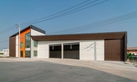 ขายโรงงาน / โกดัง - แฟคทอรี่ ยาร์ด @บางนา สมุทรปราการ แนวทางออกแบบ