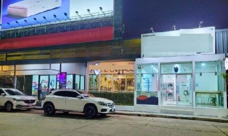 ให้เช่าอาคารพาณิชย์ / สำนักงาน - สาย2-3 เปิดร้านอาหาร ร้านค้า ติดป้ายชื่อร้าน กาญจนาภิเษก ให้เช่า พื้นที่อาคาร 1 ชั้น 26 ตร.ม. 21ตร.วา.ริมถนนบรม นาชาติคิดส์วิลเลจ 3.6 กม