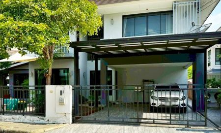 ขายบ้าน - ขายบ้านเดี่ยว90ตรว. ม.สัมมากร รังสิต-คลอง7 สภาพดี ต่อเติมครบ จัดกู้ฟรี