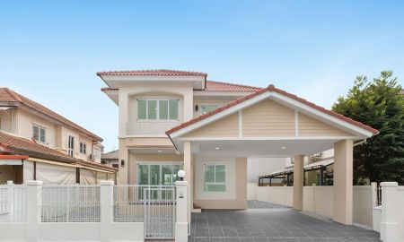 ขายบ้าน - บ้านเดี่ยว 2 ชั้น รีโนเวทใหม่ ชวนชื่น แจ้งวัฒนะ ติดถนนเลี่ยงเมืองปากเกร็ด