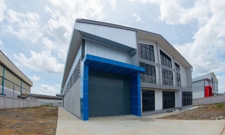 ขายโรงงาน / โกดัง - ขายโกดังโรงงาน พื้นที่สีม่วง 1-2-62.2 ไร่ สวนหลวง กระทุ่มแบน สมุทรสาคร ใกล้ถนนเศรษฐกิจ