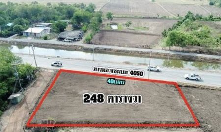 ขายที่ดิน - ขายที่ดินบางแก้วถมแล้วเนื้อที่ 248 ตรว ติดถนนเลียบคลองชลประทาน ใกล้วัดสมานรัตนนาราม8กม เมืองฉะเชิงเทรา