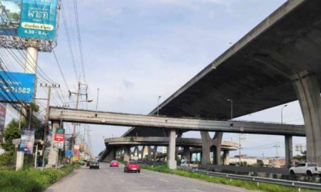 ขายที่ดิน - ขายที่ดินแปลงสวย ติดถนนบางนา-ตราด ทำเลทอง แปลงสุดท้ายในย่านนี้!