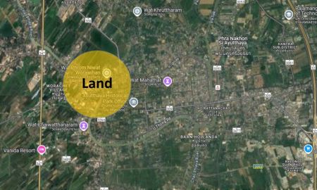 ขายที่ดิน - ขายที่ดินพร้อมบ้านทรงไทย 2 หลัง ติดริมแม่น้ำเจ้าพระยา ใกล้วัดพรหมนิวาสวรวิหาร