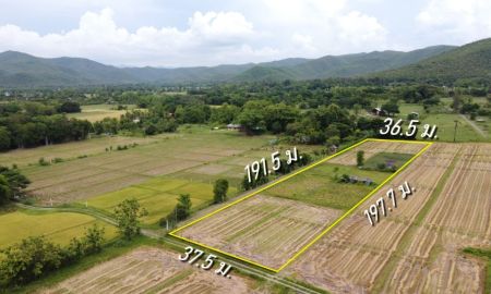 ขายที่ดิน - ที่นา 4-1-64.3 ไร่ น้ำไฟฟ้าพร้อม ถูกที่สุดในสันกำแพง ร้อนเงิน