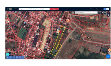 ขายที่ดิน - ขายที่ดิน ซอยบรมไตรโลกนารถ 29 จำนวน 6 ไร่ 3 งาน 61.6 ตรว. ขายเพียง ตรว.ละ 8000 บาท