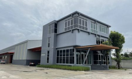 โรงงาน / โกดัง - ขายและให้เช่า โกดัง 1,200 ตร.ม. พร้อมเครน 5 ตัน , อาคารสำนักงาน 3 ชั้นพร้อมเฟอร์นิเจอร์และที่ดินเปล่า 3 ไร่ ติดถนนเลียบวงแหวนลำลูกกา คลอง 5