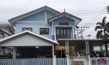 ขายบ้าน - บ้านเดี่ยวหลังมุม หน้าสวน ถนนกว้าง จอดรถได้หลายคัน