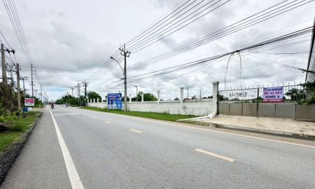 ขายที่ดิน - ขายที่ดินแปลงมุมสวย ติดถนนประชาอุทิศ-วัดคู่สร้าง พระสมุทรเจดีย์ (ติดวัดคู่สร้าง 300ม.) ที่ดินถมแล้ว 2 ไร่ 44 ตรว. ใกล้ทางด่วนกาญจนาภิเษก กว้าง 50x65ม.