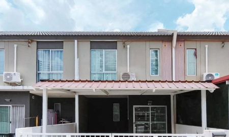 ขายทาวน์เฮาส์ - ขายทาวน์โฮม 2 ชั้น 18.9 ตร.ว หมู่บ้านพฤกษา รังสิต-ธัญบุรี 2 ทำเลดีเดินทางสะดวก