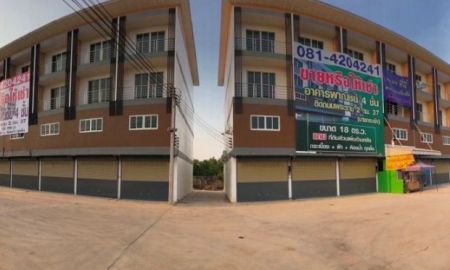 อาคารพาณิชย์ / สำนักงาน - ให้เช่าหรือขายอาคารพาณิชย์ 4 ชั้น โครงการทรัพย์รุ่งเรือง ติดถนนพระราม 2 กม. 36+800 ตำบลบางกระเจ้า สมุทรสาคร