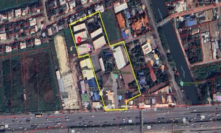 ขายที่ดิน - ขายที่ดิน ติดถนนบรมราชชนนี เนื้อที่ 8-2-91 ไร่ แปลงสวย ทำเลทอง
