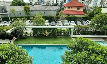 คอนโด - ขายพร้อมผู้เช่า ICondo เสรีไทย GreenSpace ใกล้นิด้า สไตล์รีสอร์ท วิวสระ