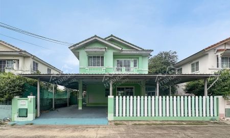 ขายบ้าน - ชลลดา วัดลาดปลาดุก ต่อเติมครบพร้อมอยู่ ใกล้รถไฟฟ้าสายสีม่วง