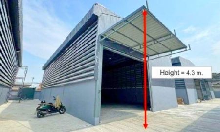 ให้เช่าโรงงาน / โกดัง - ให้เช่าโกดังสร้างใหม่ 52ตร.วา. 202ตร.ม.ประเวศ เฉลิมพระเกียรติ ร.9 30-40 APL หัวหมาก 3.8กม.ทำเลดี สนามบินสุวรรณภูมิ