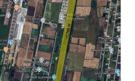 ขายที่ดิน - ขายที่ดิน 120-3-6.0 ไร่ ติดถนนเลียบคลองมหาสวัสดิ์ จังหวัดนครปฐม