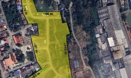 ขายที่ดิน - ขายที่ดิน เนื้อที่ 24-3-36.0 ไร่ ติดซอยสุขาประชาสรรค์ 2 จังหวัดนนทบุรี