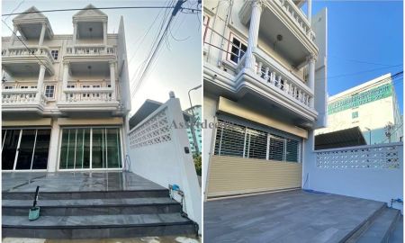 ให้เช่าอาคารพาณิชย์ / สำนักงาน - บ้านให้เช่า ให้เช่าทาวน์โฮม ตึก 3 ชั้น ประชาราษฎร์บำเพ็ญ ห้วยขวาง ใกล้รถไฟฟ้าMRTห้วยขวาง