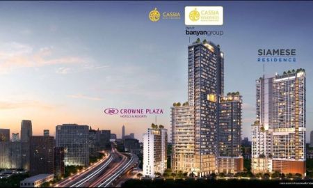 ขายคอนโด - Landmark at MRTA Station Branded Residence พร้อมบริการโรงแรม Cassia ในเครือ Banyan Group พื้นที่ 189 ตร.ม. 3 ห้องนอน 3 ห้องน้ำ เริ่ม 34.9 ลบ.* 0
