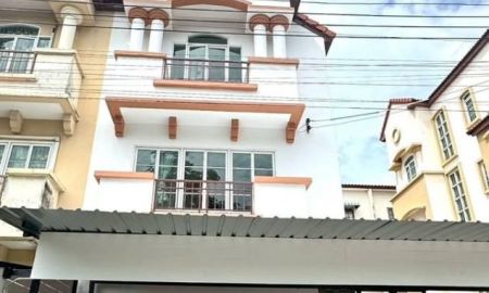 ให้เช่าทาวน์เฮาส์ - ให้เช่าโฮมออฟฟิศโมเดิร์น 3ชั้นครึ่ง หมู่บ้านสรานนท์ ปากเกร็ด ถนนติวานนท์