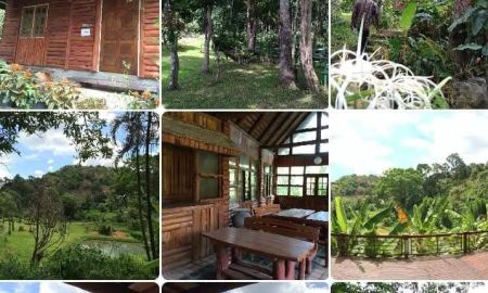 ขายบ้าน - ขายบ้านพักตากอากาศบนดอยโป่งแยงติดลำธารโฉนดพร้อมโอน