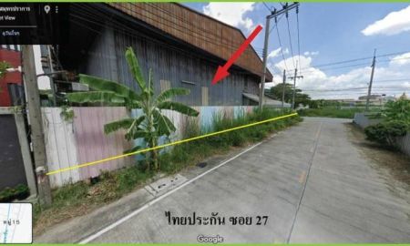 ขายโรงงาน / โกดัง - ขายที่ดินพร้อมโรงงาน printing กระดาษโรลลิ่ง พร้อมใบ รง4 ซอยไทยประกัน 25-27 บางเสาธง สมุทรปราการ ติดถนน 3 ด้าน 600 ตารางวา