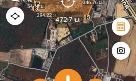 ขายที่ดิน - ขายที่ดินสีเหลือง 215ไร่ติดถนนสาย36 บางนา-ตราด ต.มาบข่า อ.นิคมพัฒนา ระยอง