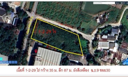 ขายที่ดิน - ถมแล้ว สร้างโกดัง สร้างสำนักงาน ที่ดินถนนเฉลิมพระเกียรติ ร.9 ซอย 30 เนื้อที่ 1-2-29 ไร่ ยกแแปลง 29 ล้าน ประเวศ กรุงเทพฯ