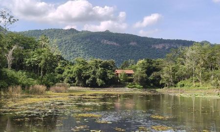 ขายที่ดิน - ขายที่ดินริมน้ำเขาใหญ่ 1ไร่ ที่ติดเวิ้งน้ำ วิวเขาสวยมาก โครงการมูนแดนซ์ Moondance ติดถนนธนะรัชต์ ใกล้อุทยานแห่งชาติ กุดคล้า ร่มรื่นต้นไม้เยอะ ขายถูก
