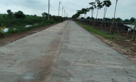 ขายที่ดิน - ขายที่ดินเนื้อที่ 28 ไร่ 3 งาน 63 ตรว. ติดถนนหลวง ใกล้วัดวัดมณีวงค์