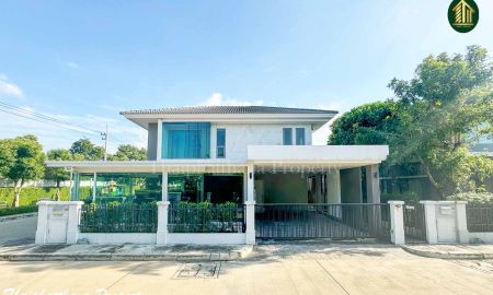 ขายบ้าน - บ้านเดี่ยวหลังใหญ่ หมู่บ้านเพอร์เฟคเพลส รังสิต-ทางด่วนบางพูน แปลงมุม พร้อมสระน้ำและบ่อปลา ต่อเติมเต็มพื้นที่