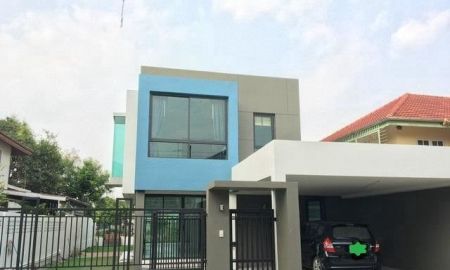 ขายบ้าน - ขาย บ้านเดี่ยว สไตล์โมเดิร์น 2 ชั้น หมู่บ้านมณียา ถนนประดิษฐ์มนูธรรม เลียบด่วน ที่ดิน 61 ตรว. หลังบ้าน วิวบึงน้ำ