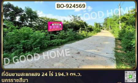 ขายที่ดิน - ที่ดินขามสะแกแสง 24 ไร่ 194.3 ตร.ว. นครราชสีมา ใกล้ที่ว่าการอำเภอขามสะแกแสง