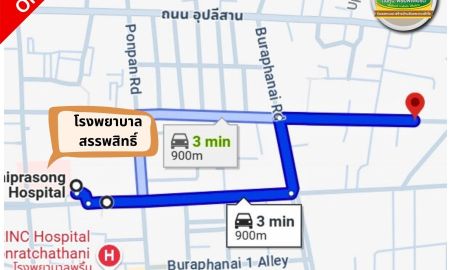 ขายอพาร์ทเม้นท์ / โรงแรม - ขายด่วน! ทำเลทอง หอพักกลางเมืองอุบลฯ ใกล้ รพ.สรรพสิทธิ์ ขนาด 19 ห้อง คุ้มกว่าสร้างใหม่