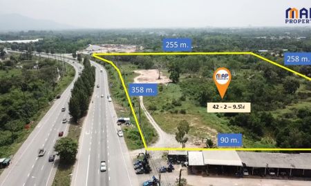 ขายที่ดิน - ขายที่ดิน ริมถนนสุขุมวิท 42 ไร่ หน้ากว้าง 358 เมตร