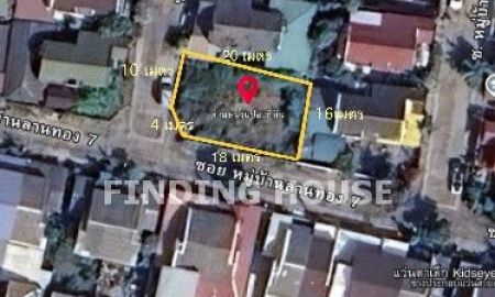 ขายที่ดิน - ขายที่ดินแปลงมุม 70 ตร.ว. (หน้ากว้าง 18 ม. ลึก 16 ม.) ซอยลานทอง 7 นนทบุรี