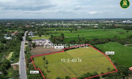 ขายที่ดิน - ขายที่ดินสุพรรณ 10-3-40 ไร่ สีเหลือง เขตเมืองสุพรรณบุรี ใกล้แม่น้ำท่าจีน