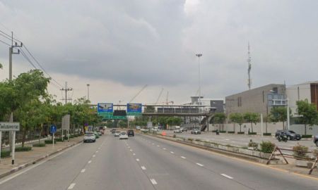 ให้เช่าที่ดิน - ให้เช่าที่ดินพร้อมโกดัง ถนนนนทรี ใกล้สะพานภูมิพลเดินทางสะดวก