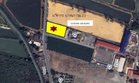 ให้เช่าที่ดิน - พื้นที่เปล่าให้เช่า 1 ไร่ 73 ตารางวา (ถมแล้ว) ติดถนนเมนหลัก และซอยย่อย ซ.วัดสาธงกลาง ติดกับหมู่บ้าน พากะ บางนา ใกล้แหล่งชุมชน เดินทางเข้าออกได้หลายทาง