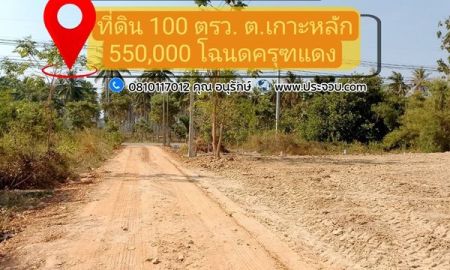 ขายที่ดิน - ขายทำเลดี ใกล้เมืองประจวบฯ 100 ตรว. หนองเสือ อ.เมือง จ.ประจวบคีรีขันธ์