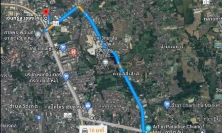 ขายที่ดิน - ขายที่ดินบ้านร้องขุ่นซอย 17 ตำบลสันปูเลยดอยสะเก็ตห่างถนนหลัก 500เมตร