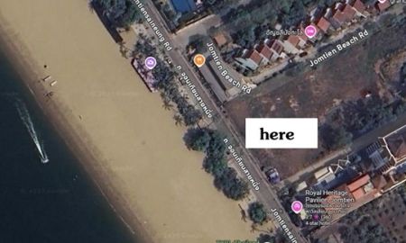 ขายที่ดิน - ขายที่ดินพัทยา ขนาด สิบสามไร่สี่สิบสี่ตารางวาLand for sale on the beach in Pattaya, Thailand