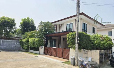 ขายบ้าน - บ้านเดี่ยวหรู หมู่บ้านเดอะทรัสต์วิลล์ กาญจนาภิเษก-หทัยราษฎร์ หลังมุม