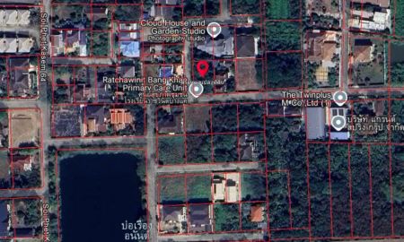 ขายที่ดิน - ขายที่ดิน 179 ตารางวา หมู่บ้านเรืองอนันต์ บางแค เพชรเกษม 64 ใกล้สถานีรถไฟฟ้า MRT บางแค