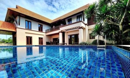 ขายบ้าน - ขายบ้านหรูริมน้ำ สไตล์รีสอร์ท ลาดกระบัง-สุวรรณภูมิ พื้นที่ 2 ไร่ มีสระว่ายน้ำ บึงน้ำส่วนตัว ใกล้มอเตอร์เวย์