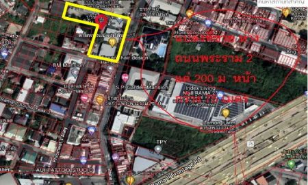 ขายที่ดิน - ขายที่ดิน ติดถนนพระราม 2 ซอย 50 เนื้อที่ 2-2-42 ไร่ พร้อมอาคารพาณิชย์