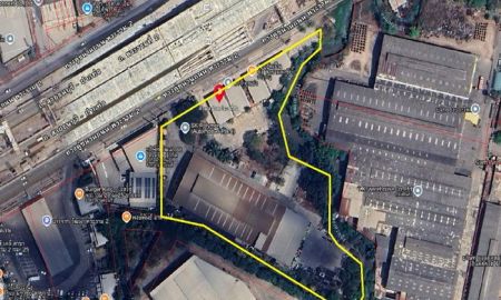 ขายที่ดิน - ขายที่ดิน ติดถนนพระราม 2 ตรงข้ามเซ็นทรัลมหาชัย เนื้อที่ 9 ไร่ พร้อมโรงงาน