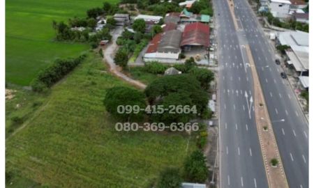 ขายที่ดิน - ขายที่ดินเปล่า สายสระกระโจม ดอนเจดีย์สุพรรณบุรีแปลงสวยมากติดถนนใหญ่